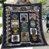 Navy Quilt Blanket Ver 2  Quilt